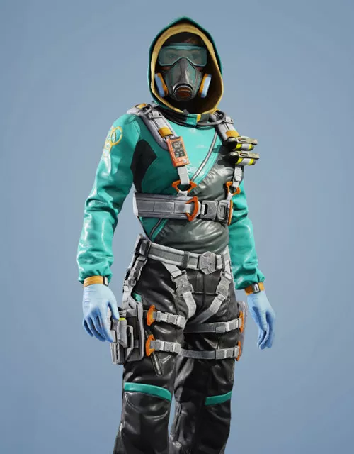 Hibana | Chain Reaction Outfit Rainbow Six Mobile - zilliongamer