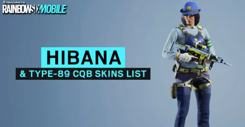 Hibana & TYPE-89 CQB Skins List