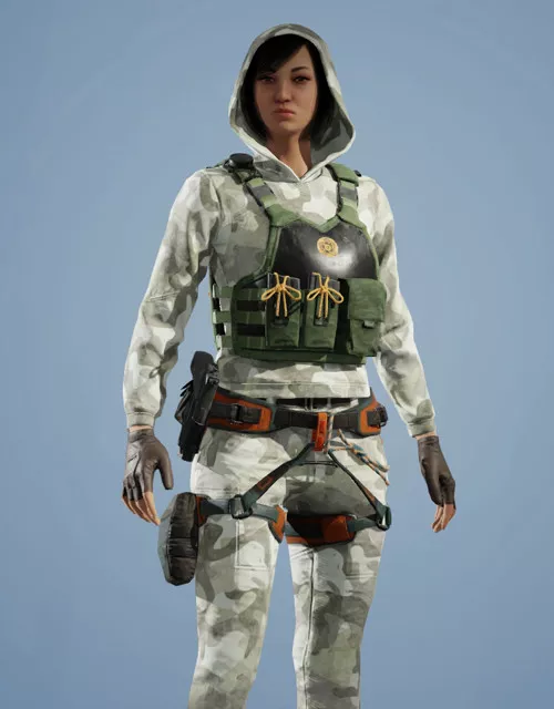 Hibana | Urban Woodland Outfit Rainbow Six Mobile - zilliongamer