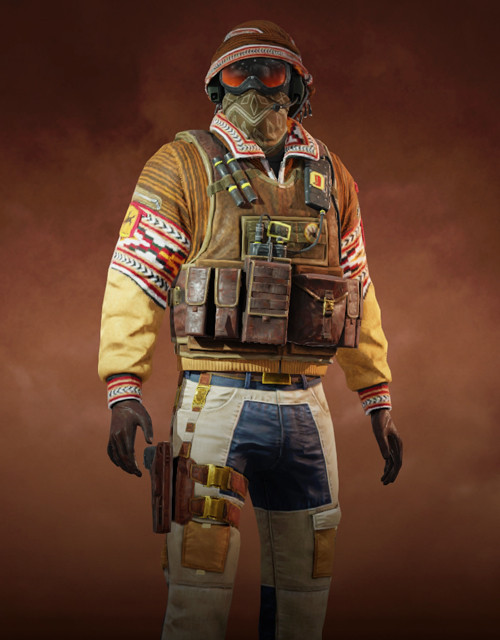 Jager | Daring Desperado Outfit Rainbow Six Mobile - zilliongamer