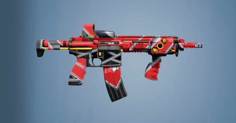 Jager 416-C Skin | Red Devil Rainbow Six Mobile - zilliongamer