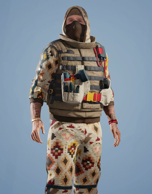 Kapkan | Desert Drifter Outfit Rainbow Six Mobile - zilliognamer