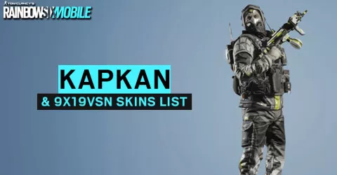 Kapkan & 9X19VSN Skins List