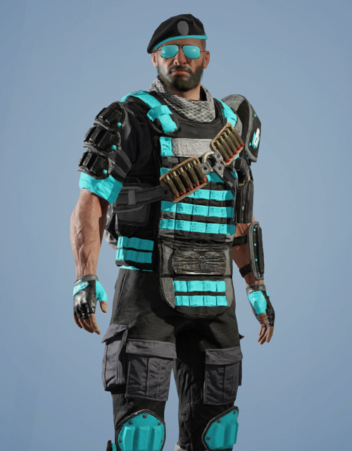 Maestro | Magnum Blue Outfit Rainbow Six Mobile - zilliongamer