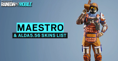 Maestro & ALDA5.56 Skins List