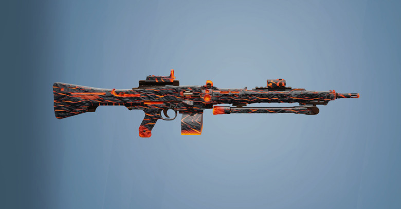 Maestro ALDA5.56 Skin | Volcano Rainbow Six Mobile - zilliongamer