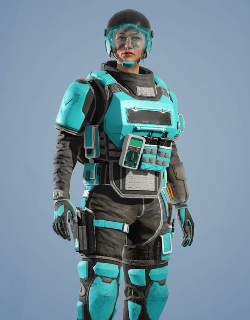 Mira | Magnum Blue Outfit Rainbow Six Mobile - zilliongamer