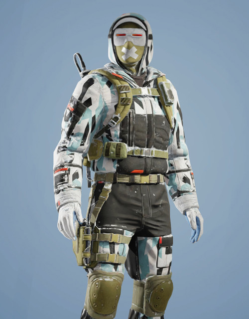 Mute | Snowblinder Outfit Rainbow Six Mobile - zilliongamer