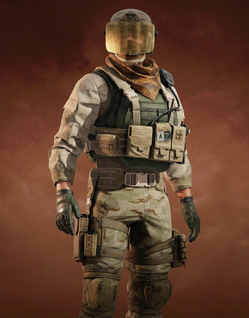 Rook | Dune Rider Outfit Rainbow Six Mobile - zilliongamer