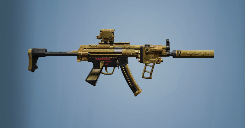 Rook MP5 Skin | Gilded Rainbow Six Mobile - zilliongamer