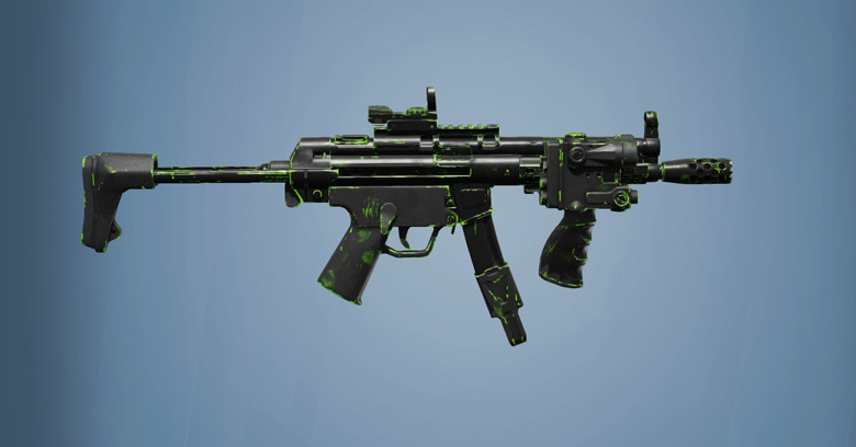 Rook MP5 Skin | Radioactive Rainbow Six Mobile - zilliongamer