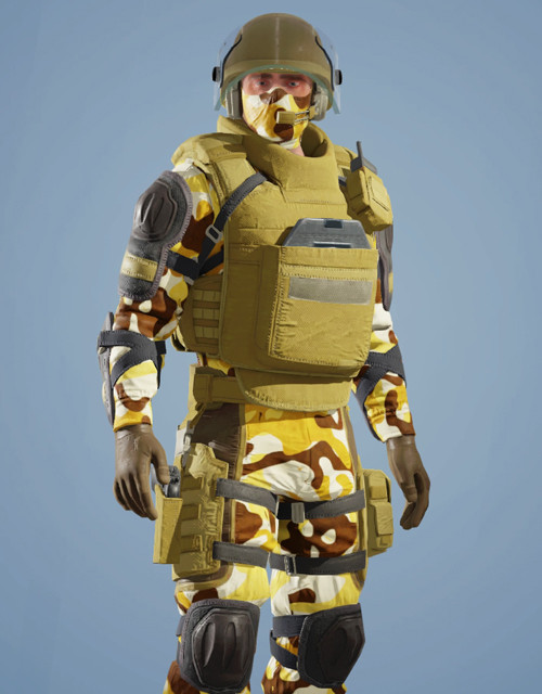 Rook | Sunshine Hazard Outfit Rainbow Six Mobile - zilliongamer