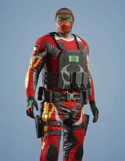 Sledge | Bull Outfit Rainbow Six Mobile - zilliongamer