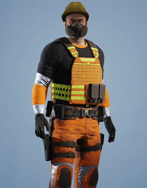 Sledge | Construction Outfit Rainbow Six Mobile - zilliongamer