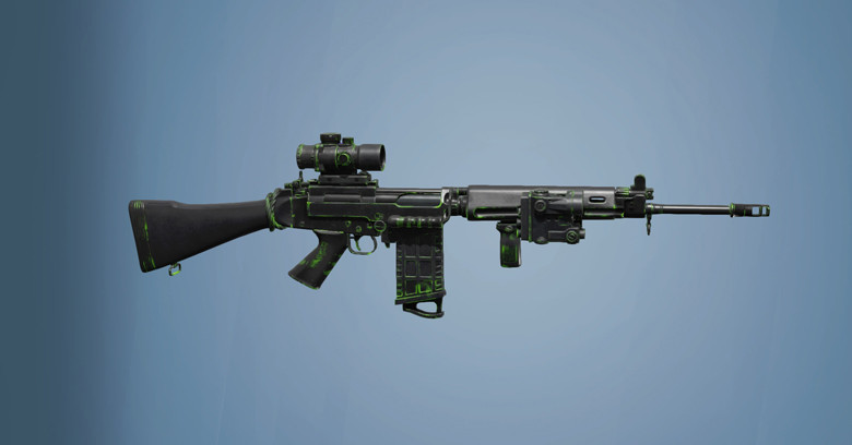 Thatcher L1A1 Skin | Radioactive Rainbow Six Mobile - zilliongamer