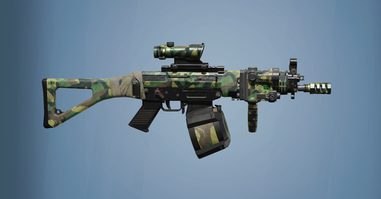 Sledge 552-Commando Skin | Classic Woodland Rainbow Six Mobile - zilliognamer