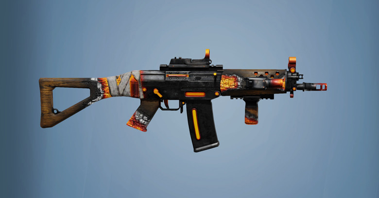 Sledge 552-Commando Skin | Mad Science Rainbow Six Mobile - zilliognamer