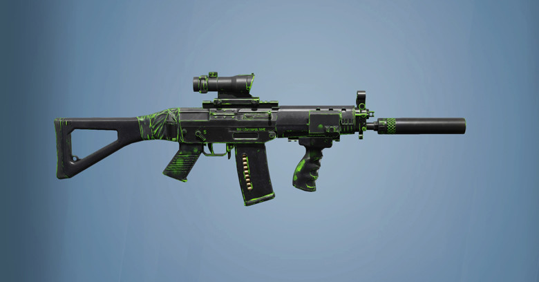 Sledge 552-Commando Skin | Radioactive Rainbow Six Mobile - zilliognamer