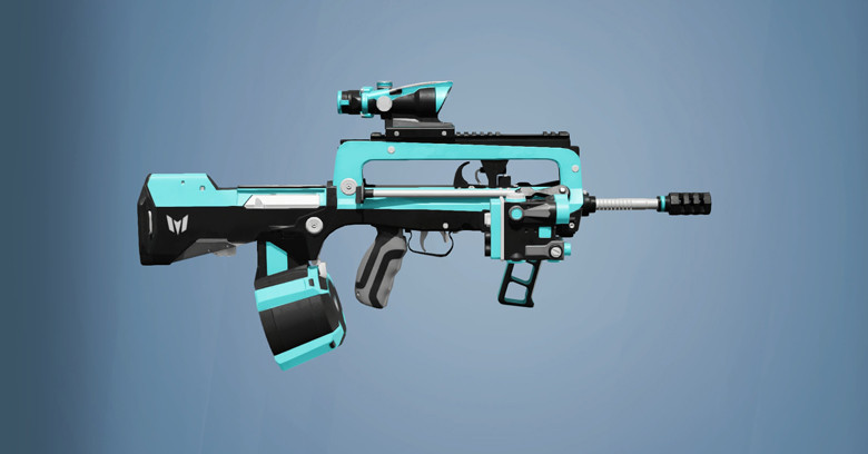 Twitch F2 Skin | Magnum Blue Rainbow Six Mobile - zilliongamer