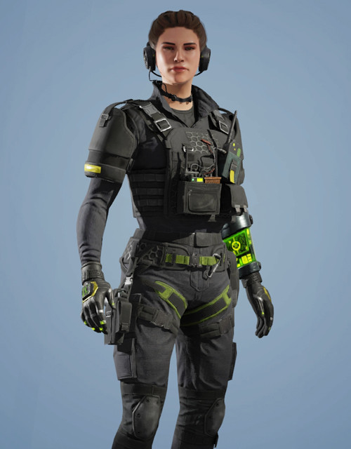 Twitch | Tech Ghost Outfit Rainbow Six Mobile - zilliongamer