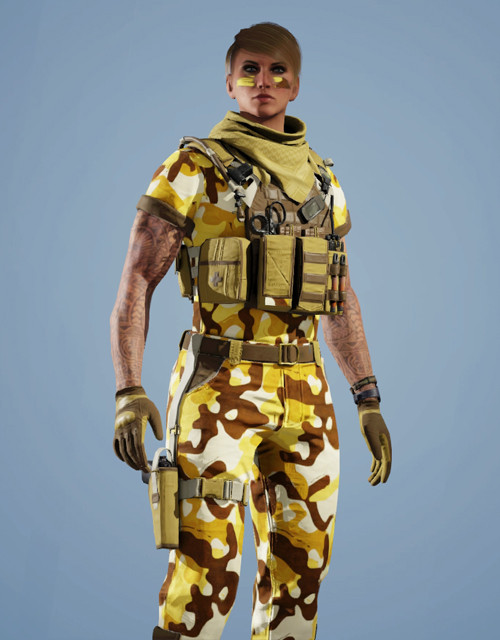 Valkyrie | Sunshine Hazard Outfit Rainbow Six Mobile - zilliongamer