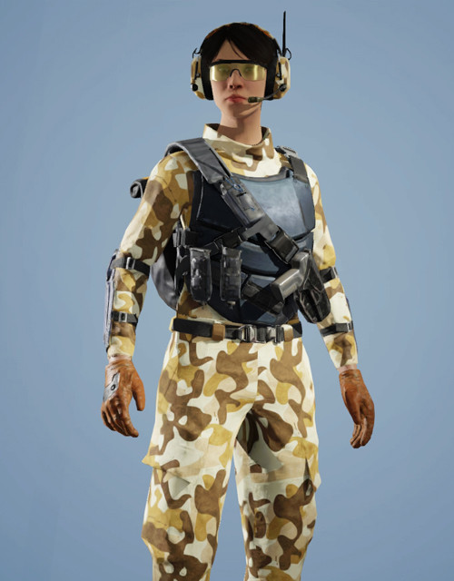 Ying | Classic Desert Outfit Rainbow Six Mobile - zilliongamer