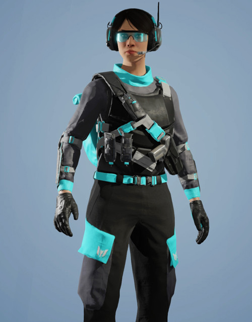 Ying | Magnum Blue Outfit Rainbow Six Mobile - zilliongamer