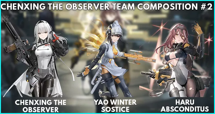 Chenxing The Observer Best Team Compostion Option 2 In Snowbreak: Containment Zone - zilliongamer