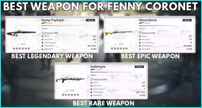 Best Weapon For Fenny Coronet Snowbreak: Containment Zone - zilliongamer