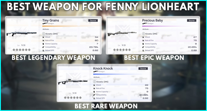 Best Weapon For Fenny Lionheart Snowbreak: Containment Zone - zilliongamer