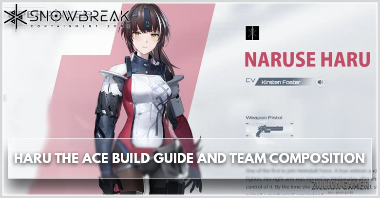 Haru The Ace Build Guide & Team Composition in Snowbreak: Containment Zone - zilliongamer