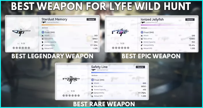 Best Weapon For Lyfe Wild Hunt Snowbreak: Containment Zone - zilliongamer
