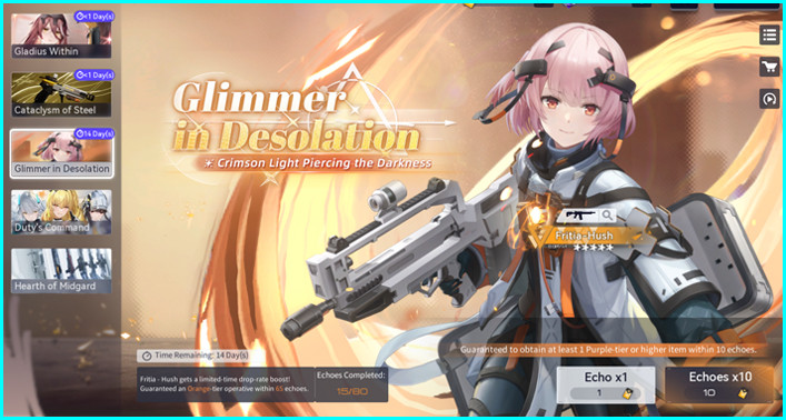 Echo Glimmer in Desolation (Frita Hush Banner) - zilliongamer