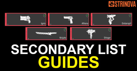 Secondary Weapon List in Strinova Secondary Weapon List in Strinova