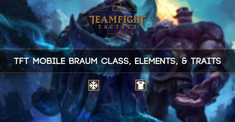 TFT Mobile Braum Class, Elements, Traits