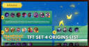 TFT Set 4 Origins List