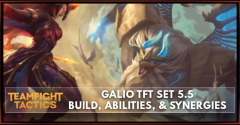 Galio TFT Set 5.5 Build, Abilities, & Synergies Galio TFT Set 5.5 Build, Abilities, & Synergies