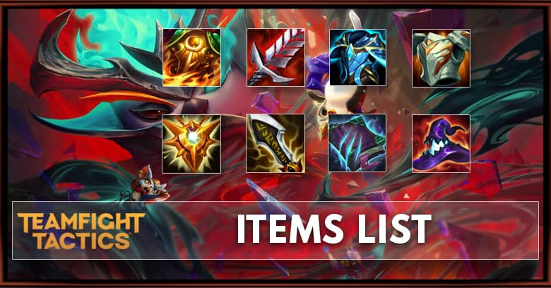 TFT Set 5 Items List