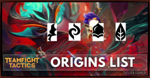 TFT Set 5 Origins List
