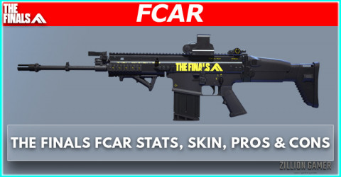 FCAR Guide in The Finals Stats, Skins, Pros & Cons