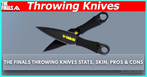 Throwing Knife Guide in The Finals Stats, Skins, Pros & Cons