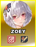 Zoey Icon Tower of Fantasy - zilliongamer