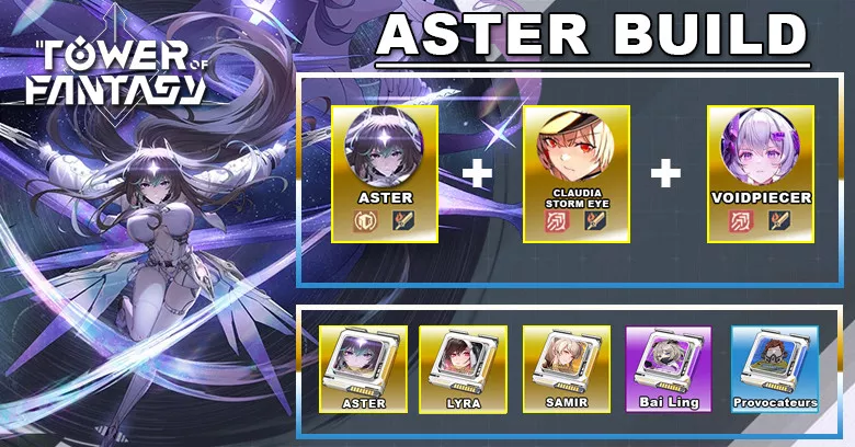 Tower of Fantasy Aster Guide | Best Build & Matrices