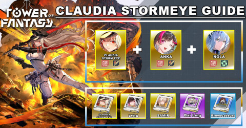 Tower of Fantasy Claudia Stormeye Guide | Best Build & Matrices Tower of Fantasy Claudia Stormeye Guide | Best Build & Matrices