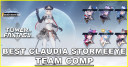 Best Claudia Stormeye Team Comp in Tower of Fantasy