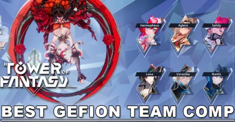 Best Gefion Team Comp in Tower of Fantasy