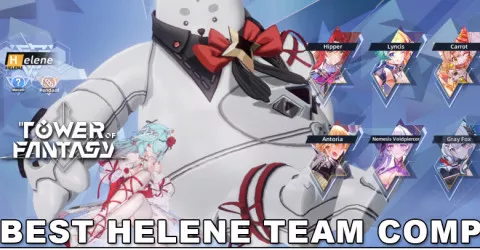 Best Helene Team Comp in Tower of Fantasy Best Helene Team Comp in Tower of Fantasy