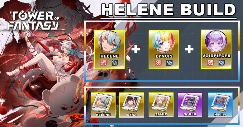 Tower of Fantasy Helene Guide | Best Build & Matrices