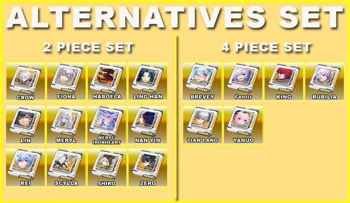 Best Alternative Matrix Set For Huang | Tower of Fantasy - zilliongamer 