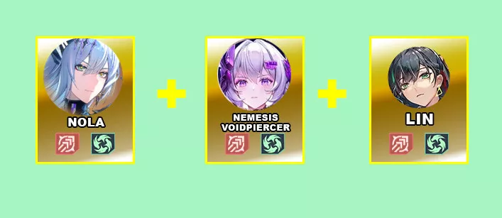 Team 3 | Nemesis Voidpiercer Best Team Comp Tower of Fantasy - zilliongamer